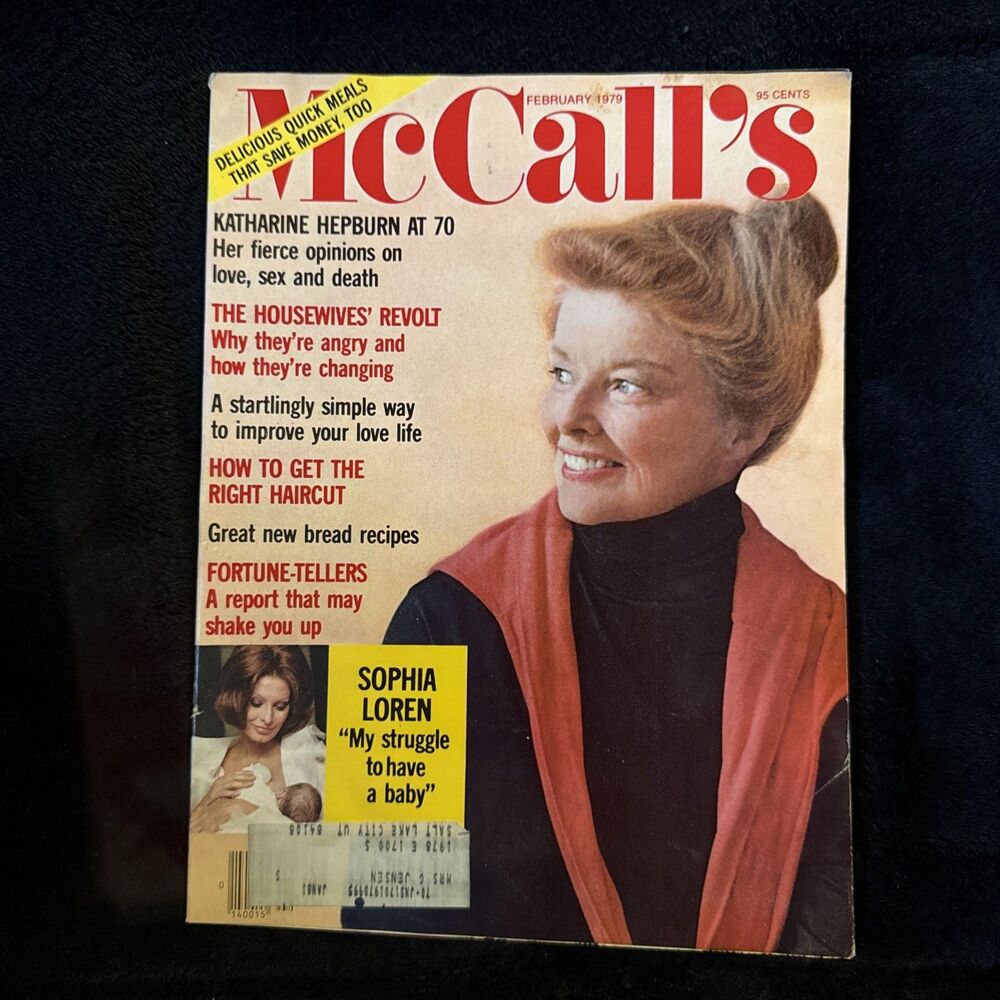 McCall's Magazine February 1979 Nostalgia Sears Roebuck Red Cooked Fish Fillets